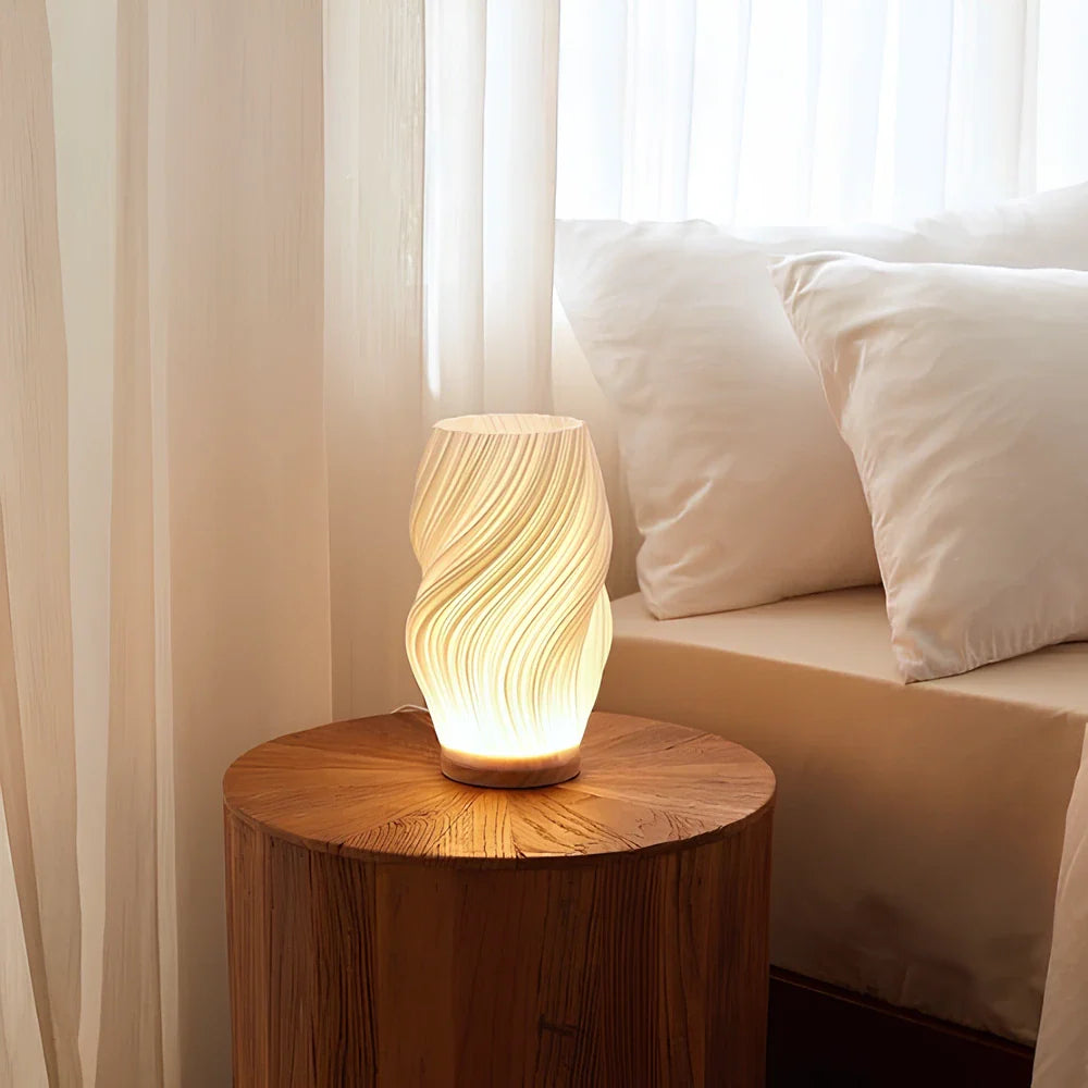 Bonvive | Serene Golfkustlamp – Elegant Licht voor een Rustgevende Sfeer