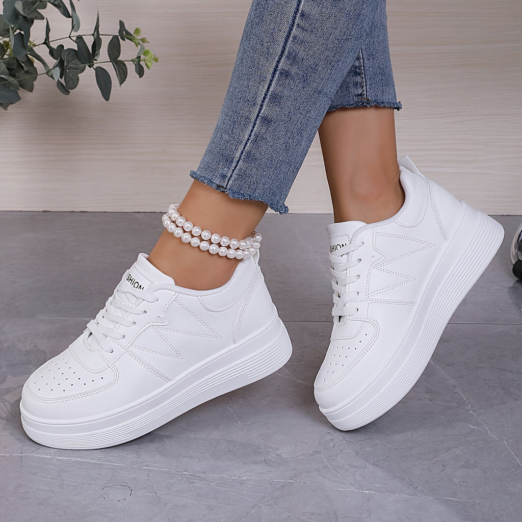 Bonvieve | Platform Sneakers for a Stylish Lift and All-Day Comfort