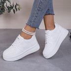 Bonvieve | Platform Sneakers for a Stylish Lift and All-Day Comfort