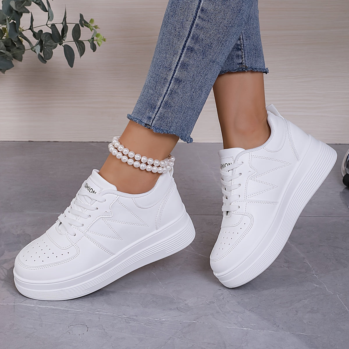Bonvieve | Platform Sneakers for a Stylish Lift and All-Day Comfort