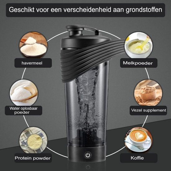 Bonvive | Elektrische Proteïne Shakerfles