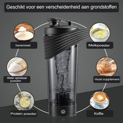 Bonvive | Elektrische Proteïne Shakerfles