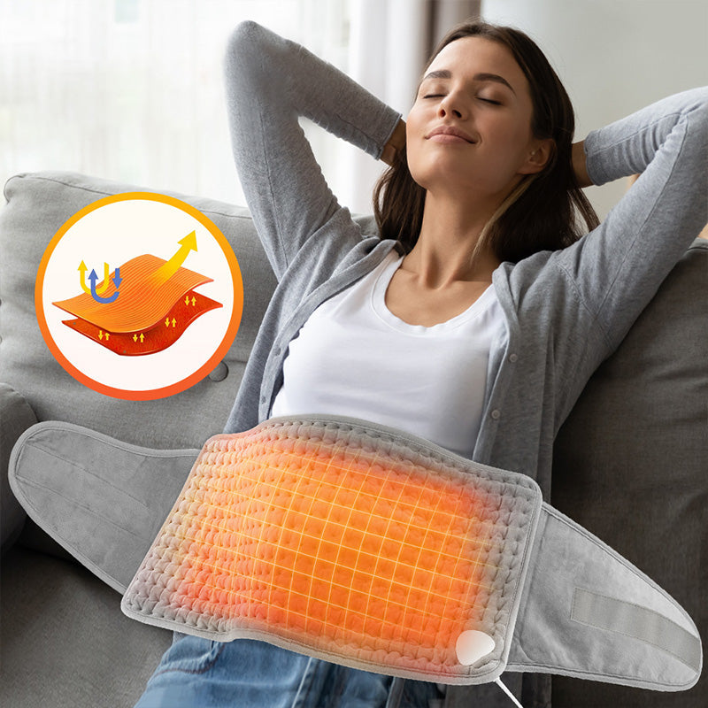 Bonvive | Verwarmde Warmteband: Comfortabele en Doeltreffende Oplossing voor Doordringende Warmte