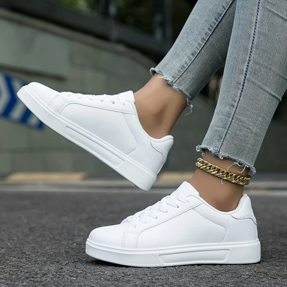 Bonvive |Dames Casual Schoen, Effen Kleur Lage Top Sneakers met Antislip