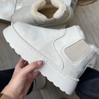 Bonvieve | Warm Winter Boots for Women – Fuzzy Lining, Anti-Slip Thick Sole