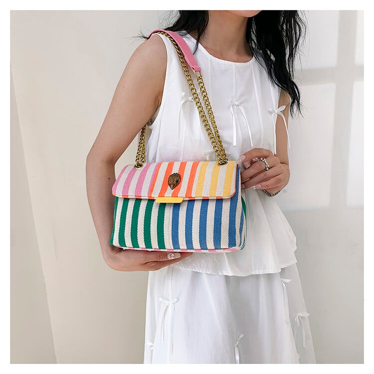 Bonvieve | Rainbow Shoulder Bag