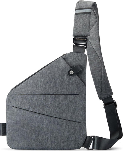 Bonvive | Anti-Diefstal Crossbody Schoudertas – Veilige & Stijlvolle Tas voor Reizen, Werk en Sport