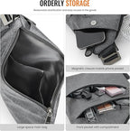 Bonvieve | Anti-Theft Crossbody Shoulder Bag – Secure & Stylish Bag for Travel, Work, and Sports