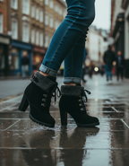 Elegant High-Heeled Women’s Boots – Your Winter Chic Secret!