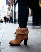 Elegant High-Heeled Women’s Boots – Your Winter Chic Secret!