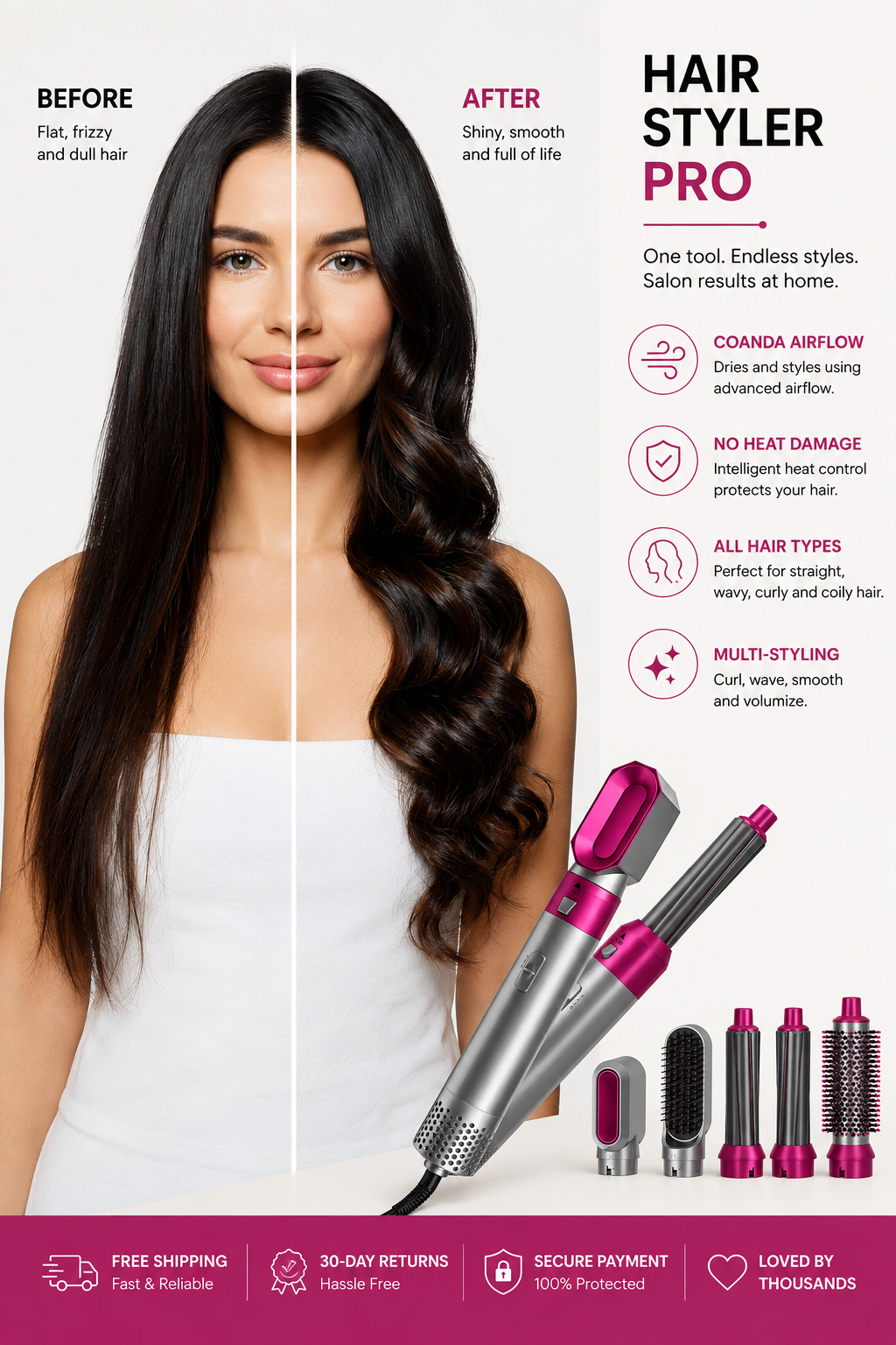 Bonvieve | Hair Styler 5 in 1