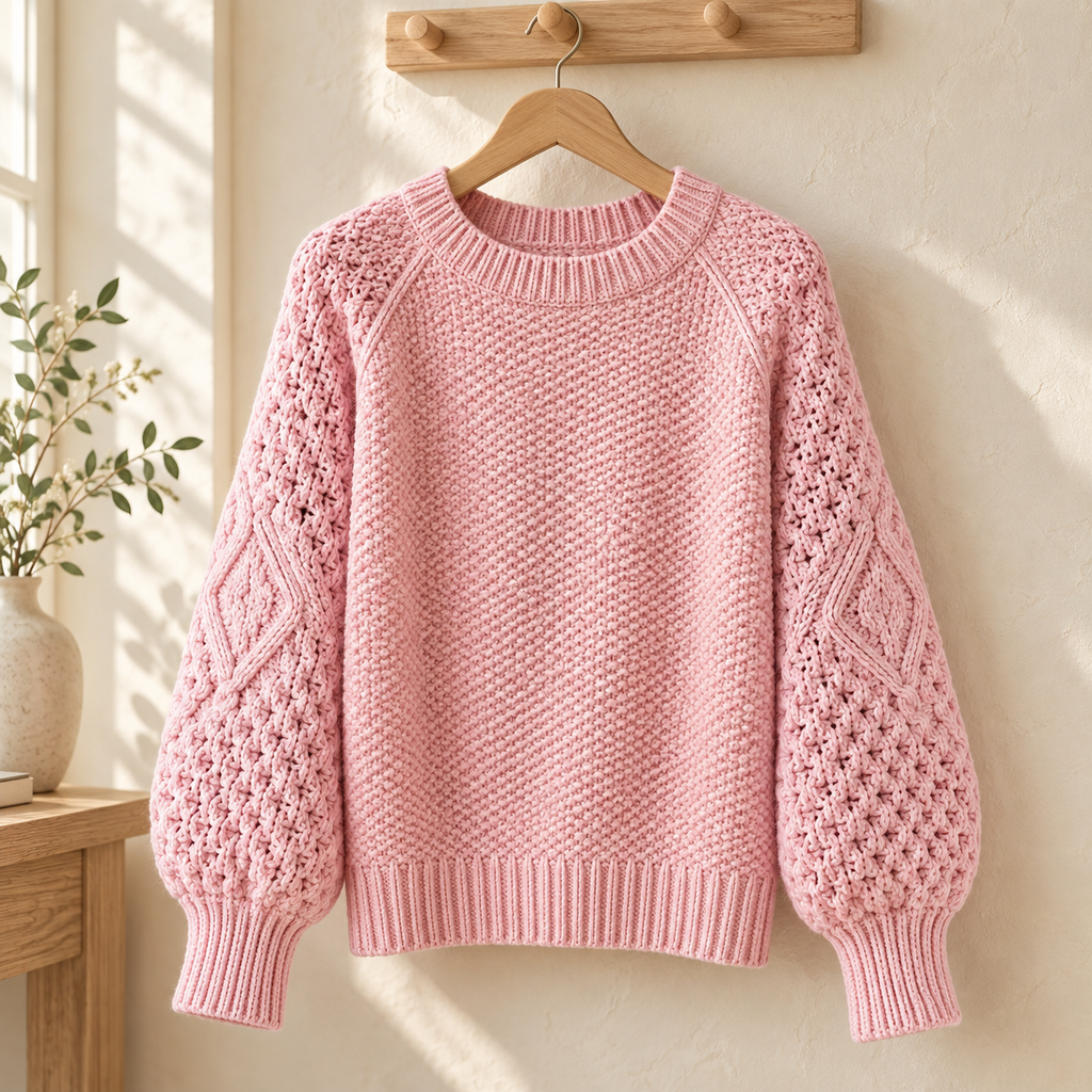 Elena | Textured knit sweater for women