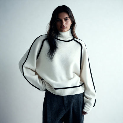 Bonvieve Soft Luxe Turtleneck Sweater