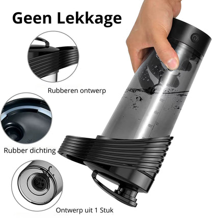 Bonvive | Elektrische Proteïne Shakerfles