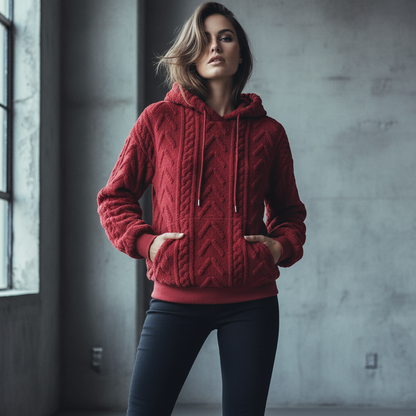 Bonvieve™ Chill Cable Knit Trui