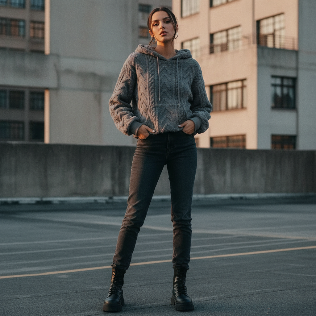 Bonvieve™ Chill Cable Knit Sweater