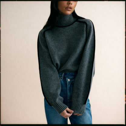 Bonvieve Soft Luxe Turtleneck Sweater