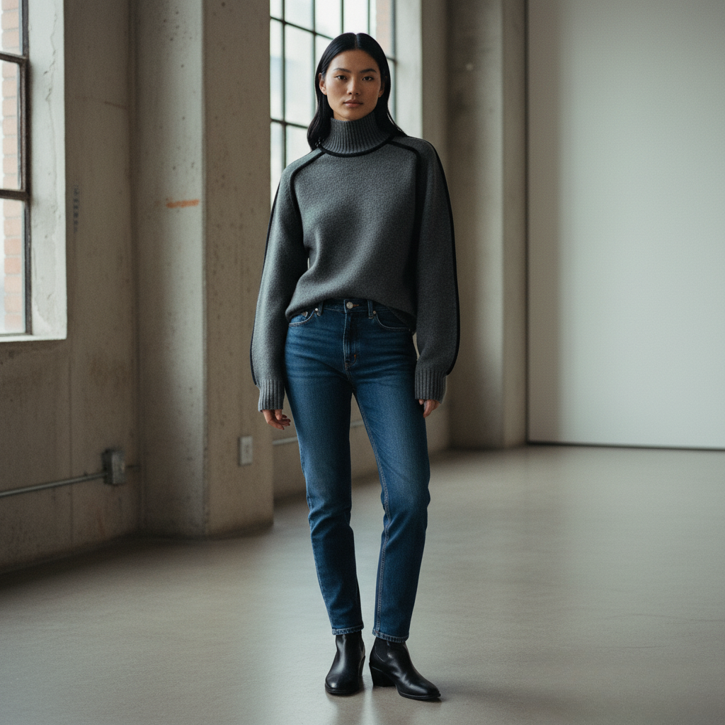 Bonvieve Soft Luxe Turtleneck Sweater