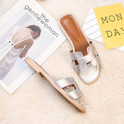 Bonvive | Chique Leren Slippers - Elegant en Comfortabel voor Elke Gelegenheid