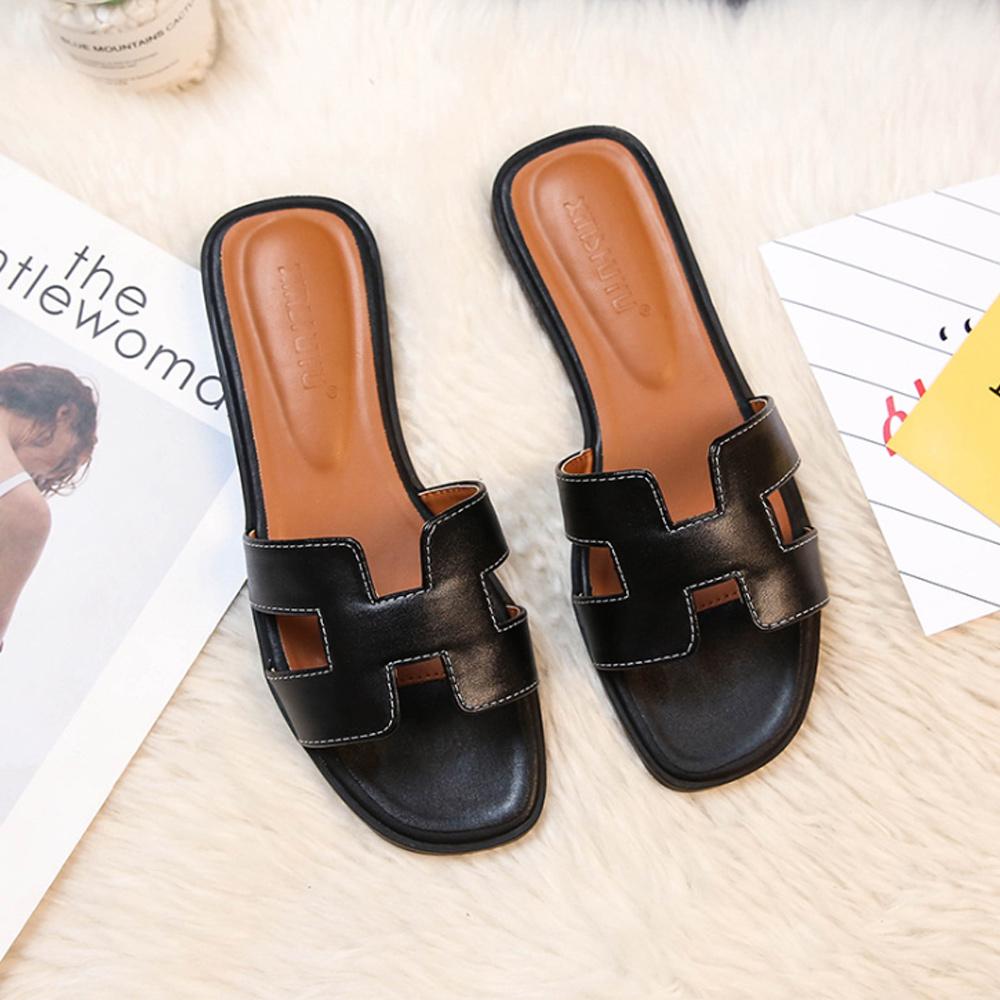Bonvieve | Chique Leren Slippers - Elegant en Comfortabel voor Elke Gelegenheid