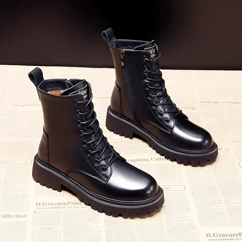 Bonvieve | Ultimate Comfort and Bold Biker Boot