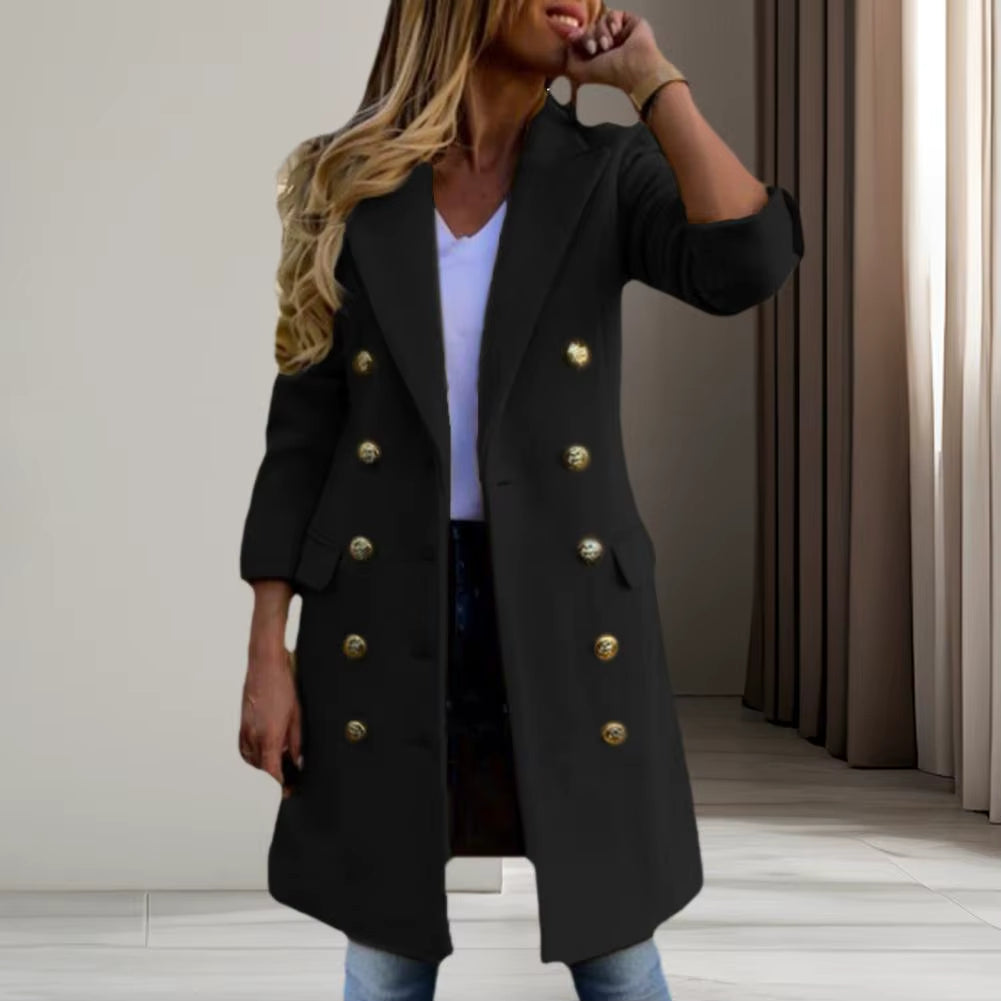 Women’s Winter Heavy Coat – Warm & Elegant