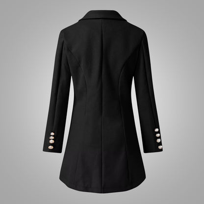 Winter Dames Stevige Overjas – Warm & Elegant