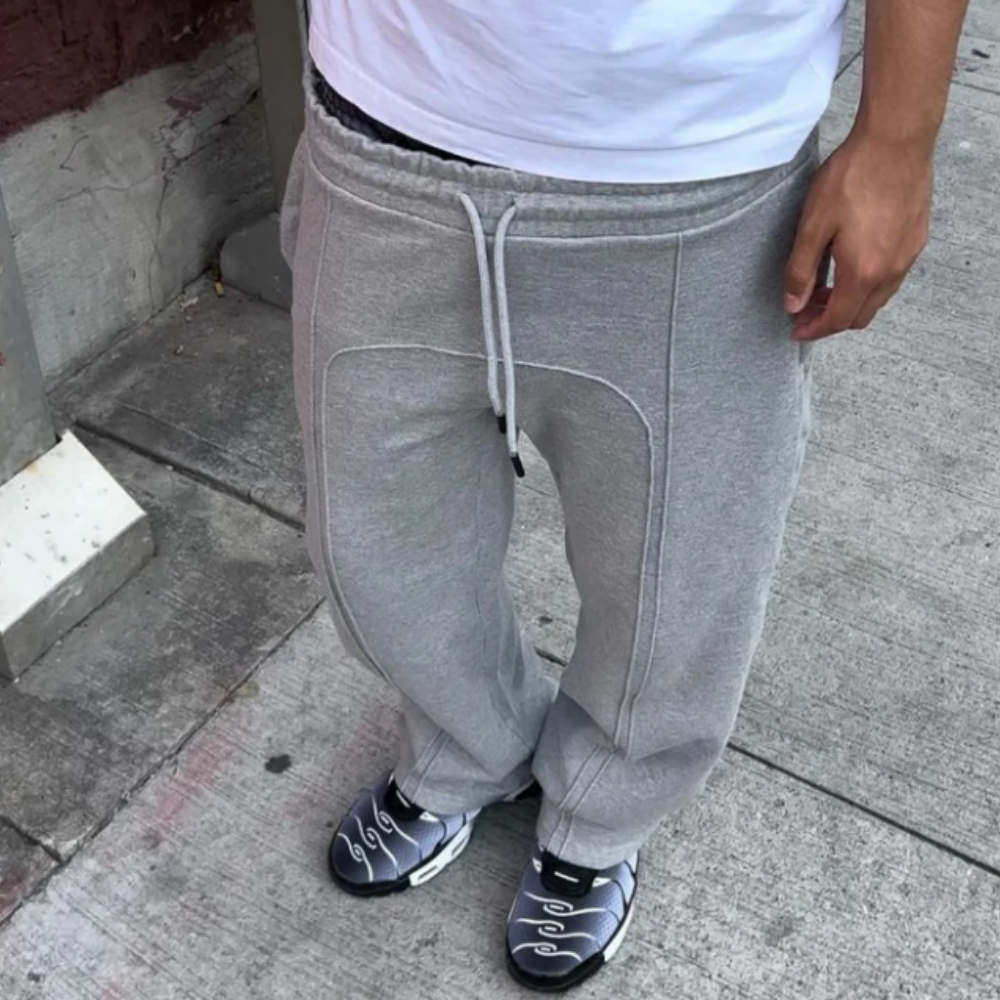 Bonvive | Stijlvolle en Comfortabele Baggy Trainingsbroek voor een Relaxte Look
