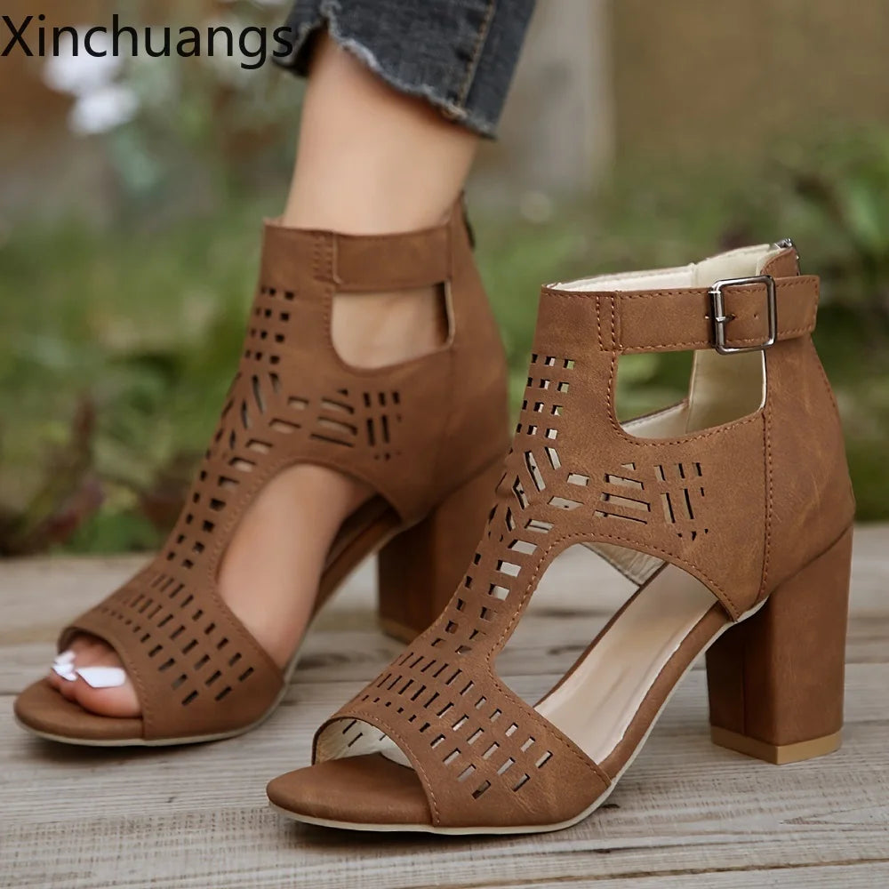 Bonvieve | Women’s Summer Wedge Sandals – Stylish Open Toe & All-Day Comfort