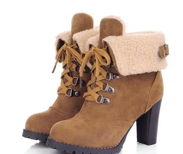 Elegant High-Heeled Women’s Boots – Your Winter Chic Secret!