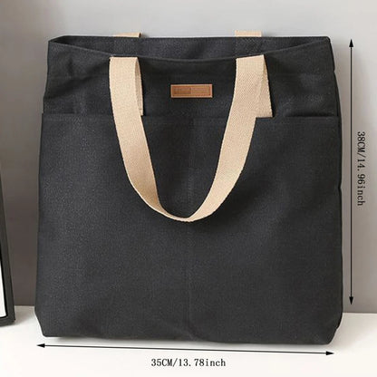 Bonvive | Dames Canvas Tote Bag
Grote Capaciteit | Stijlvol Design | Praktisch & Handig | Verfijnde Uitstraling