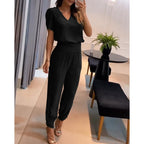 Bonvieve | Elegant & Comfortable Two-Piece Set – Stylish Trousers and Top for Women