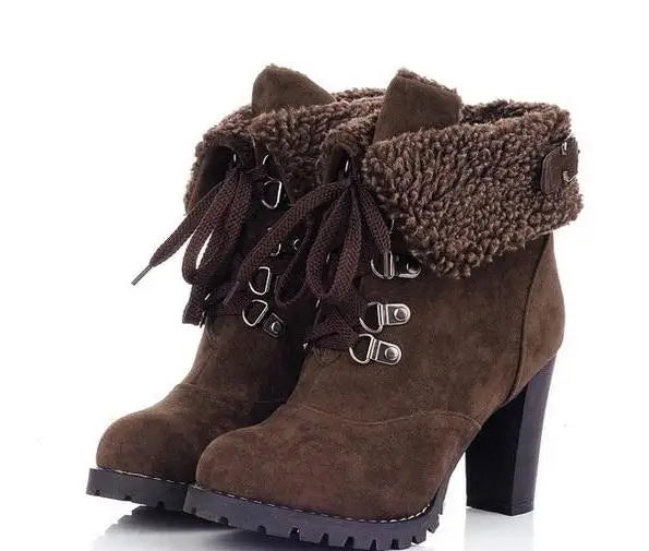 Elegant High-Heeled Women’s Boots – Your Winter Chic Secret!