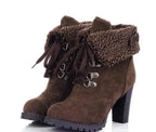 Elegant High-Heeled Women’s Boots – Your Winter Chic Secret!