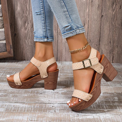 Bonvive | Casual Dames Sandalen met Hak