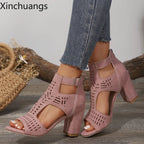 Bonvieve | Women’s Summer Wedge Sandals – Stylish Open Toe & All-Day Comfort