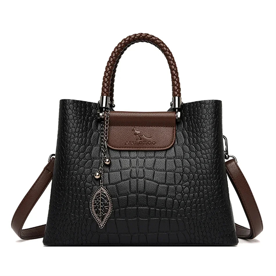 Bonvieve | Elegant Leather Handbag – Timeless Style and Lasting Durability