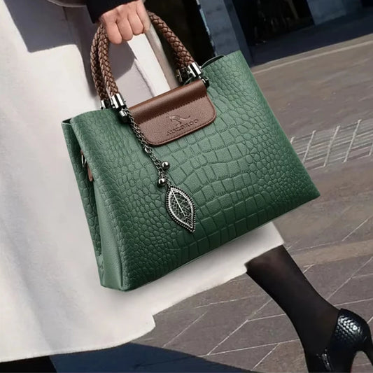 Bonvive | Elegante Leren Handtas – Tijdloze Stijl en Duurzaamheid