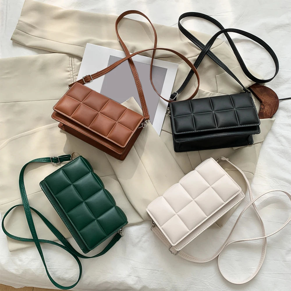 Elegant Women’s Handbag – Trendy Faux Leather Crossbody