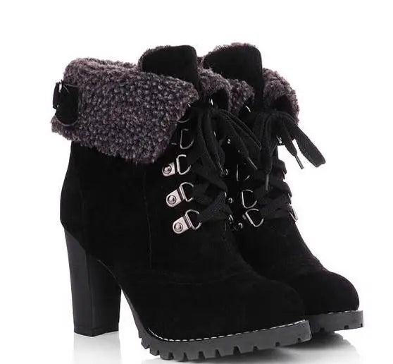 Elegant High-Heeled Women’s Boots – Your Winter Chic Secret!