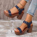 Bonvieve | Casual Dames Sandalen met Hak
