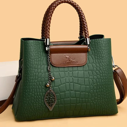 Bonvive | Elegante Leren Handtas – Tijdloze Stijl en Duurzaamheid