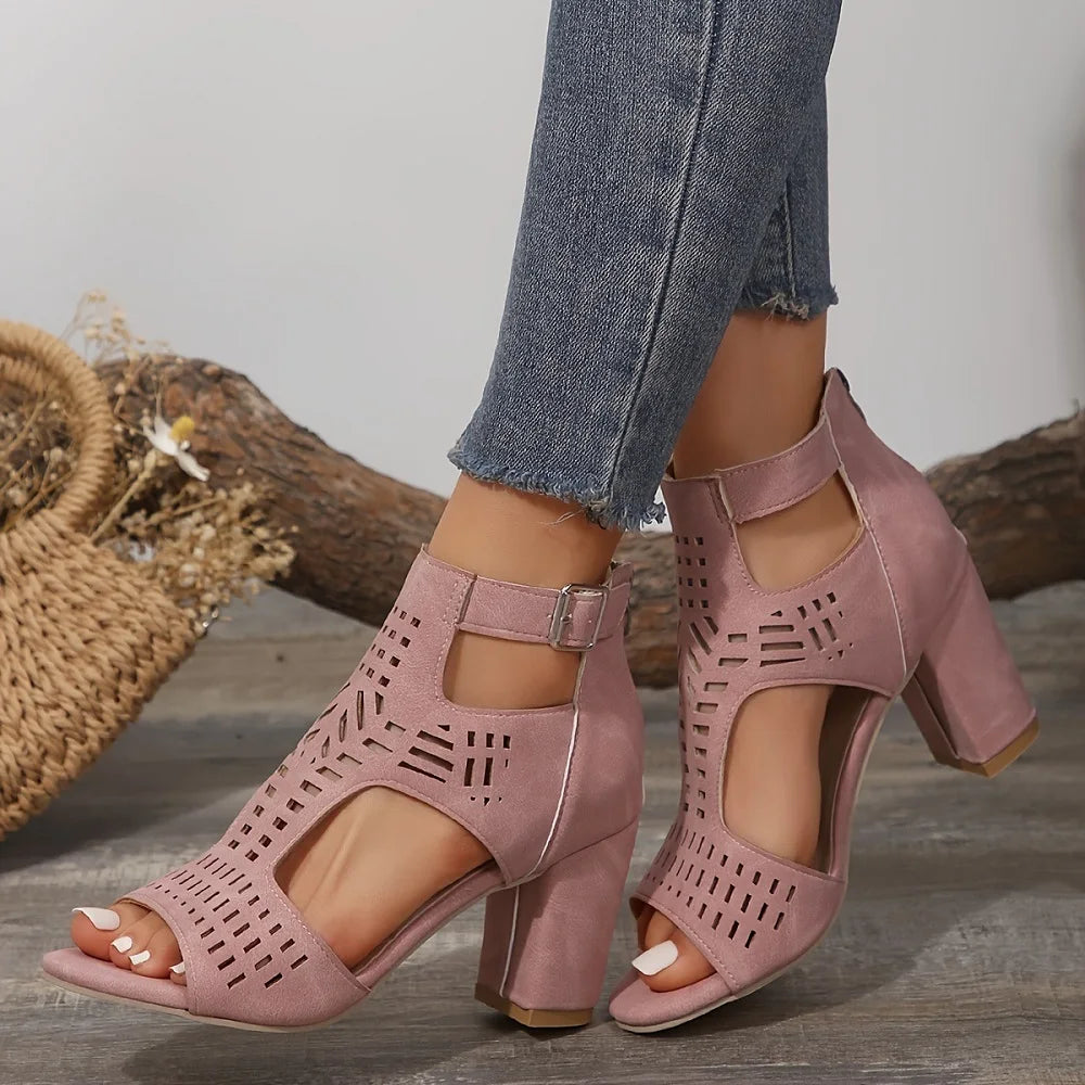 Bonvieve | Women’s Summer Wedge Sandals – Stylish Open Toe & All-Day Comfort