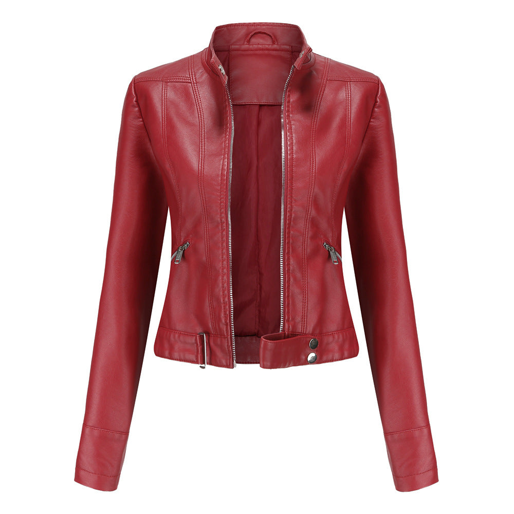 Bonvieve | Stylish Leather Jacket for Women