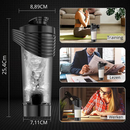 Bonvive | Elektrische Proteïne Shakerfles