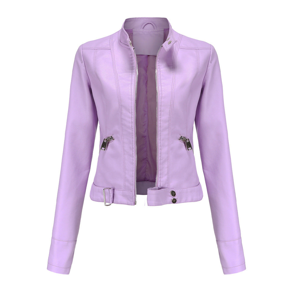 Bonvieve | Stylish Leather Jacket for Women