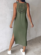 Bonvieve | Summer Dream Dress – Elegant Sleeveless Maxi Dress with Romantic Lace and a Comfortable Fit