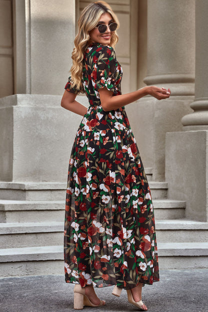Bonvive | Zomerse boho-jurk met bloemen