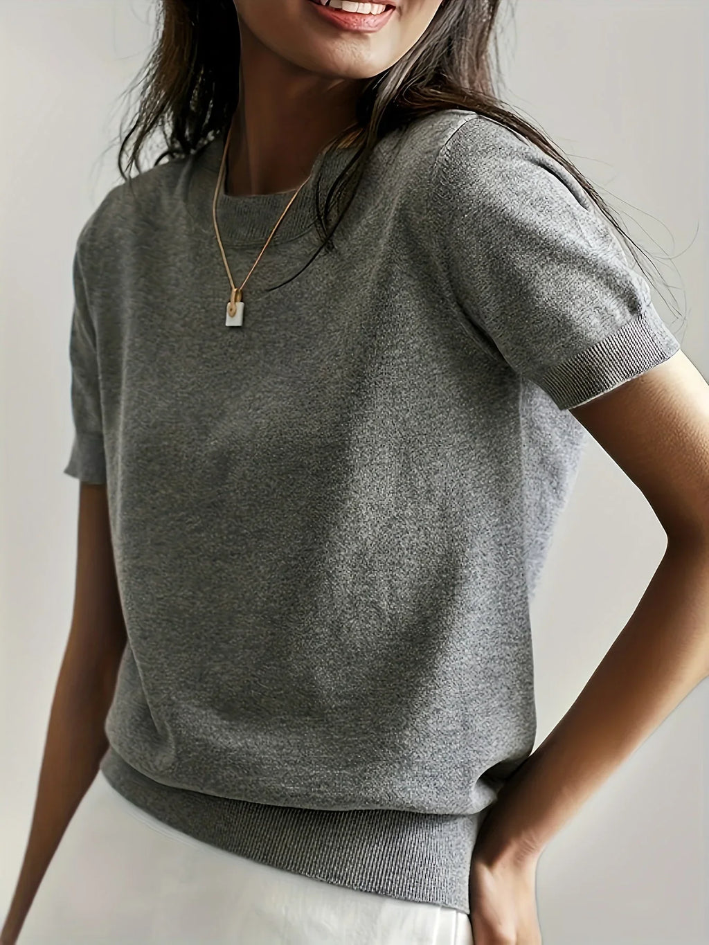 Bonvieve | Casual Short-Sleeve Spring Jumper
