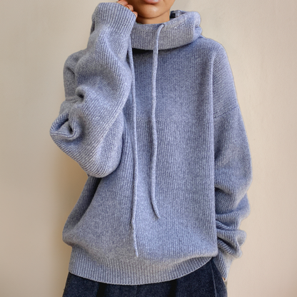 Bonvive | Stijlvolle Casual Wol Hoodie Pullover